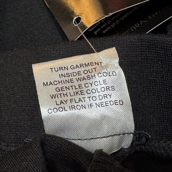 Iman Global Chic Slip into Slim Perfect Ponte Ankle Pant, Black, Large - Picture 10 of 13